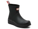 【送料無料】 ハンター レディース ブーツ・レインブーツ シューズ Original Play Short Rain Boot - Women's Black