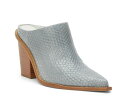 yz }`X fB[X T_ ~[ V[Y Deena Mule Blue Snake Print