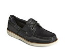 【送料無料】 スペリー メンズ デッキシューズ シューズ Surveyor 2-Eye Boat Shoe Black