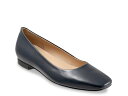 【送料無料】 トロッターズ レディース スリッポン・ローファー シューズ Honor Slip-On Navy Leather
