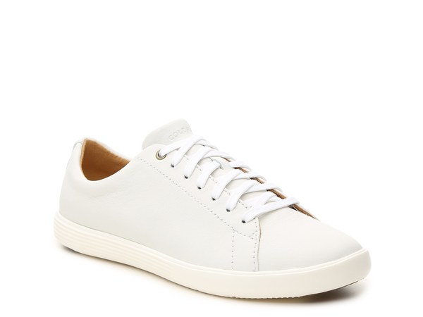 コールハーン レザースニーカー レディース 【送料無料】 コールハーン レディース スニーカー シューズ Grand Crosscourt II Sneaker - Women's Off-White Leather