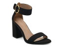 【送料無料】 エアロソールズ レディース サンダル シューズ Lawrence Sandal Black Synthetic Suede