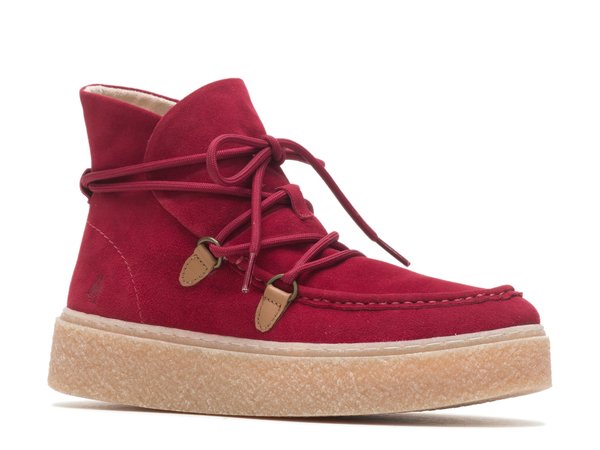 ハッシュパピー ブーツ レディース 【送料無料】 ハッシュパピー レディース ブーツ・レインブーツ シューズ Bridget Chukka Boot Rhubarb Red