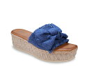 【送料無料】 ジーシーシューズ レディース サンダル シューズ Trina Platform Sandal Denim Blue