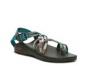 【送料無料】 チャコ レディース サンダル シューズ Cloud X2 Sport Sandal Teal/Pink/Multicolor Geometric Stripes