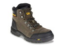 キャタピラー メンズ シューズ ブーツ・レインブーツ Dark Brown Caterpillar Outline Steel Toe Work Boot