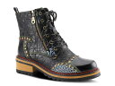 【送料無料】 スプリングステップ レディース ブーツ・レインブーツ ブーティ シューズ Rugup Bootie Black Multicolor