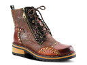 【送料無料】 スプリングステップ レディース ブーツ・レインブーツ ブーティ シューズ Rugup Bootie Cognac