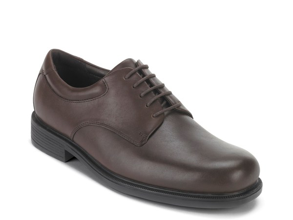 【送料無料】 ロックポート メンズ オックスフォード シューズ Margin Oxford Chocolate Brown