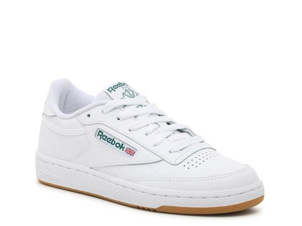 リーボック レディース シューズ スニーカー Reebok Club C 85 Sneaker - Women's White/Green ホワイト(4)
