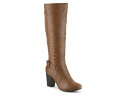 【送料無料】 ジュルネ コレクション レディース ブーツ・レインブーツ シューズ Carver Wide Calf Boot Tan
