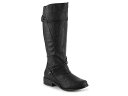 【送料無料】 ジュルネ コレクション レディース ブーツ・レインブーツ シューズ Harley Wide Calf Riding Boot Black