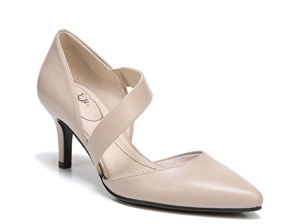  ライフストライド レディース パンプス シューズ Suki Pump Light Taupe Synthetic