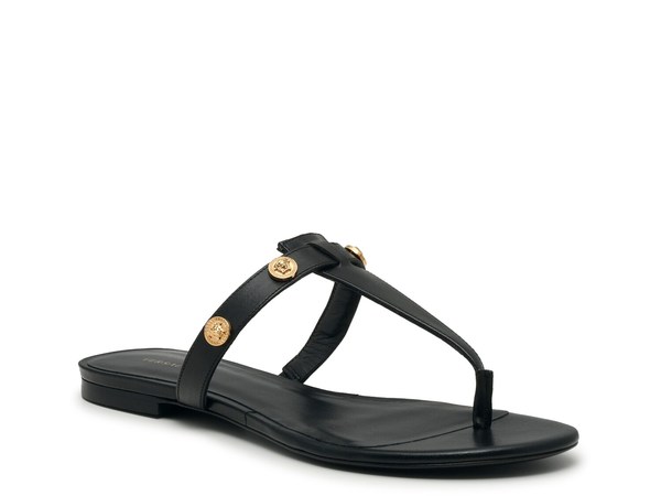 【送料無料】 ヴェルサーチ レディース サンダル シューズ Emblem Stud Sandal Black