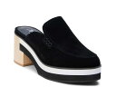 【送料無料】 マチス レディース サンダル シューズ Kristy Platform Mule Black Suede