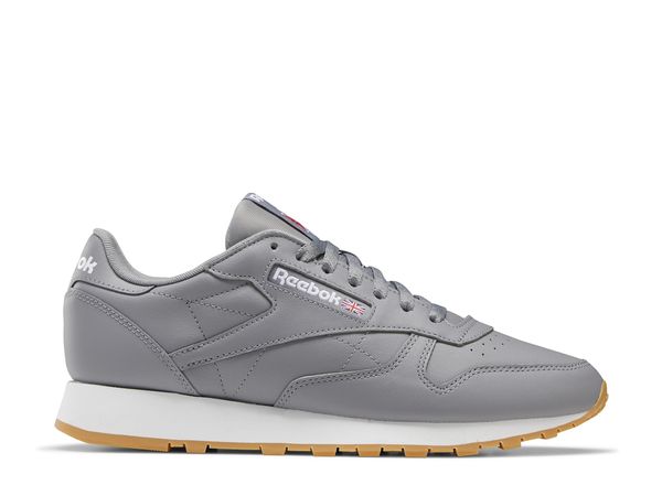 【送料無料】 リーボック メンズ スニーカー ランニングシューズ シューズ Classic Leather Heritage Running Shoe - Men's Grey