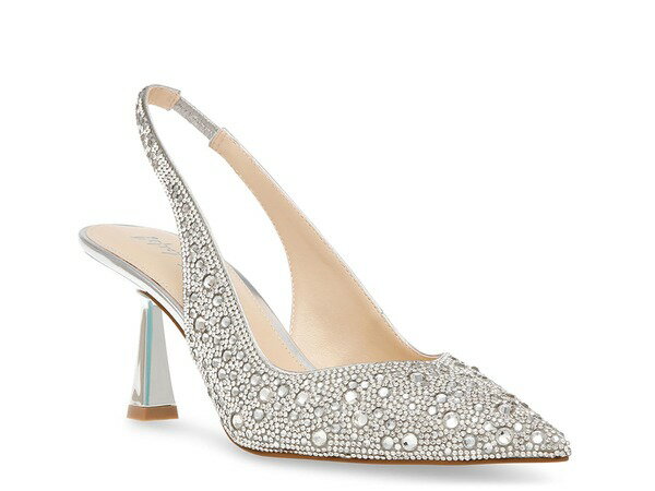 ベッツィジョンソン レディース シューズ パンプス Betsey Johnson Mya Pump Silver Metallic シルバー(4)
