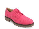 【送料無料】 ジュルネ コレクション レディース オックスフォード シューズ Claudiya Wingtip Oxford Pink