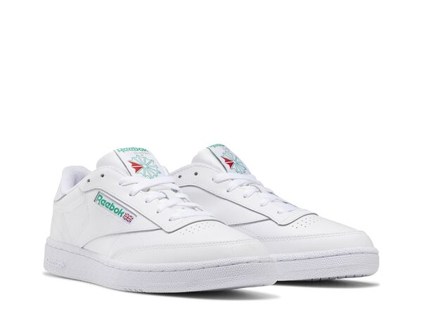 【送料無料】 リーボック メンズ スニーカー シューズ Club C 85 Sneaker - Men's White/Green
