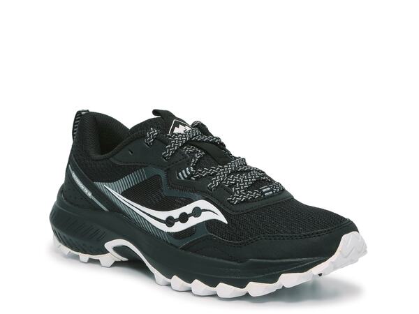 【送料無料】 サッカニー レディース スニーカー ランニングシューズ シューズ Excursion TR16 Trail Running Shoe - Women's Black/White