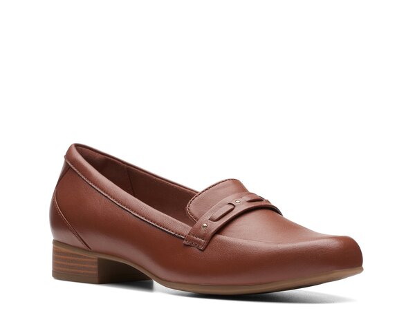 クラークス ローファー レディース 【送料無料】 クラークス レディース スリッポン・ローファー シューズ Juliet Bay Loafer Brown