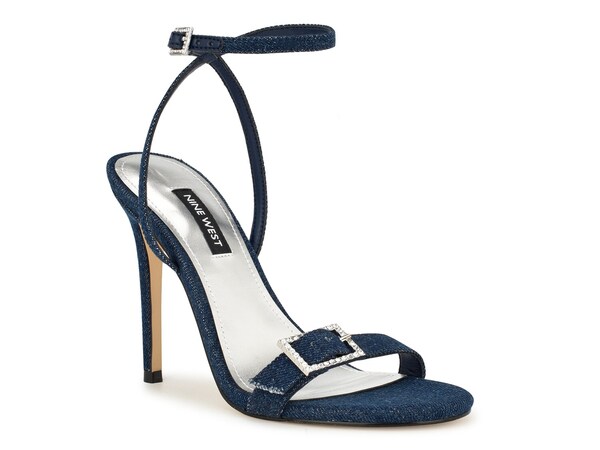 【送料無料】 ナインウェスト レディース サンダル シューズ Moras Sandal Denim Blue