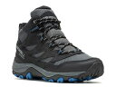 【送料無料】 メレル メンズ ブーツ・レインブーツ シューズ West Rim Mid Boot Black/Blue