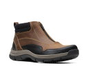 【送料無料】 クラークス メンズ ブーツ・レインブーツ シューズ Walpath Zip Boot Brown