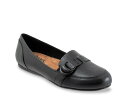 【送料無料】 ソフトウォーク レディース スリッポン・ローファー シューズ Serra Flat Black