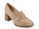 【送料無料】 ジュルネ コレクション レディース スリッポン・ローファー シューズ Malleah Loafer Pump Taupe
