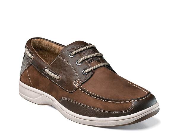 【送料無料】 フローシャイム メンズ スニーカー シューズ Florsheim Lakeside Boat Shoe Brown