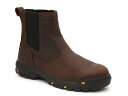 【送料無料】 キャタピラー メンズ ブーツ・レインブーツ シューズ Wheelbase Steel Toe Work Boot Dark Brown