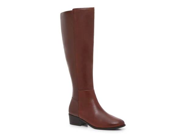 ロックポート 【送料無料】 ロックポート レディース ブーツ・レインブーツ シューズ Evalyn Wide Calf Boot Cognac