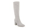 【送料無料】 ジュルネ コレクション レディース ブーツ・レインブーツ シューズ Ameylia Wide Calf Boot Grey
