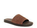 アンソニー ヴィア メンズ サンダル シューズ Miami Slide Sandal Cognac