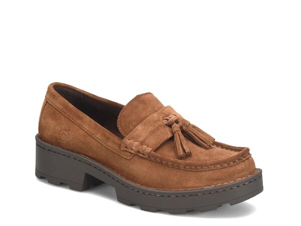 ボーン レディース シューズ スリッポン・ローファー キャップ ローファー Born Capri Loafer Rust ラ..