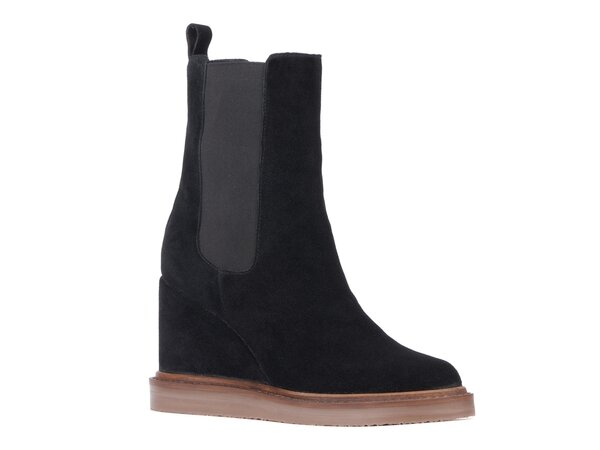  ビンテージファンドリー レディース ブーツ・レインブーツ シューズ Elizabeth Wedge Bootie Black