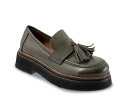【送料無料】 ブエノ レディース スリッポン・ローファー シューズ Gillian Loafer Green Khaki