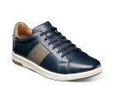 【送料無料】 フローシャイム メンズ スニーカー シューズ Crossover Plain Toe Sneaker Navy/Grey