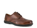 【送料無料】 フローシャイム メンズ オックスフォード シューズ Loedin Steel Toe Work Oxford Brown