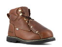 【送料無料】 アイロンエイジ メンズ ブーツ レインブーツ シューズ Groundbreaker Short Steel Toe Work Boot Dark Brown