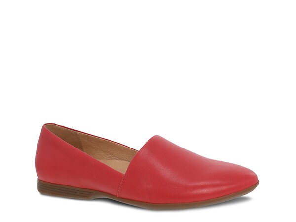  ダンスコ レディース スリッポン・ローファー シューズ Larisa Slip-On Red