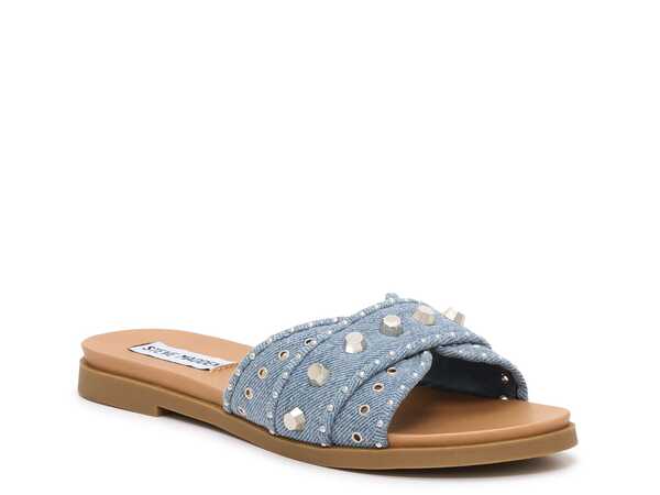 【送料無料】 スティーブ マデン レディース サンダル シューズ Kayra Sandal Denim Blue