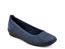 【送料無料】 イージースピリット レディース スリッポン・ローファー シューズ Alessia Wedge Slip-On Blue