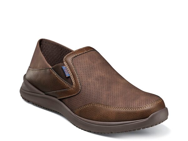 【送料無料】 ノンブッシュ メンズ スリッポン・ローファー シューズ Conway Ez Slip-On Dark Brown