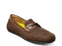 【送料無料】 フローシャイム メンズ スリッポン・ローファー シューズ Motor Bit Driving Loafer Cognac(4)