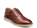 【送料無料】 フローシャイム メンズ オックスフォード シューズ Vibe Wingtip Oxford Cognac