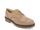  ジュルネ コレクション レディース オックスフォード シューズ Claudiya Wingtip Oxford Taupe