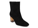  ジュルネ コレクション レディース ブーツ・レインブーツ シューズ Clearie Bootie Black Suede