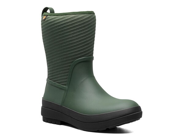  ボグス レディース ブーツ・レインブーツ シューズ Crandal II Mid Zip Snow Boot Dark Green